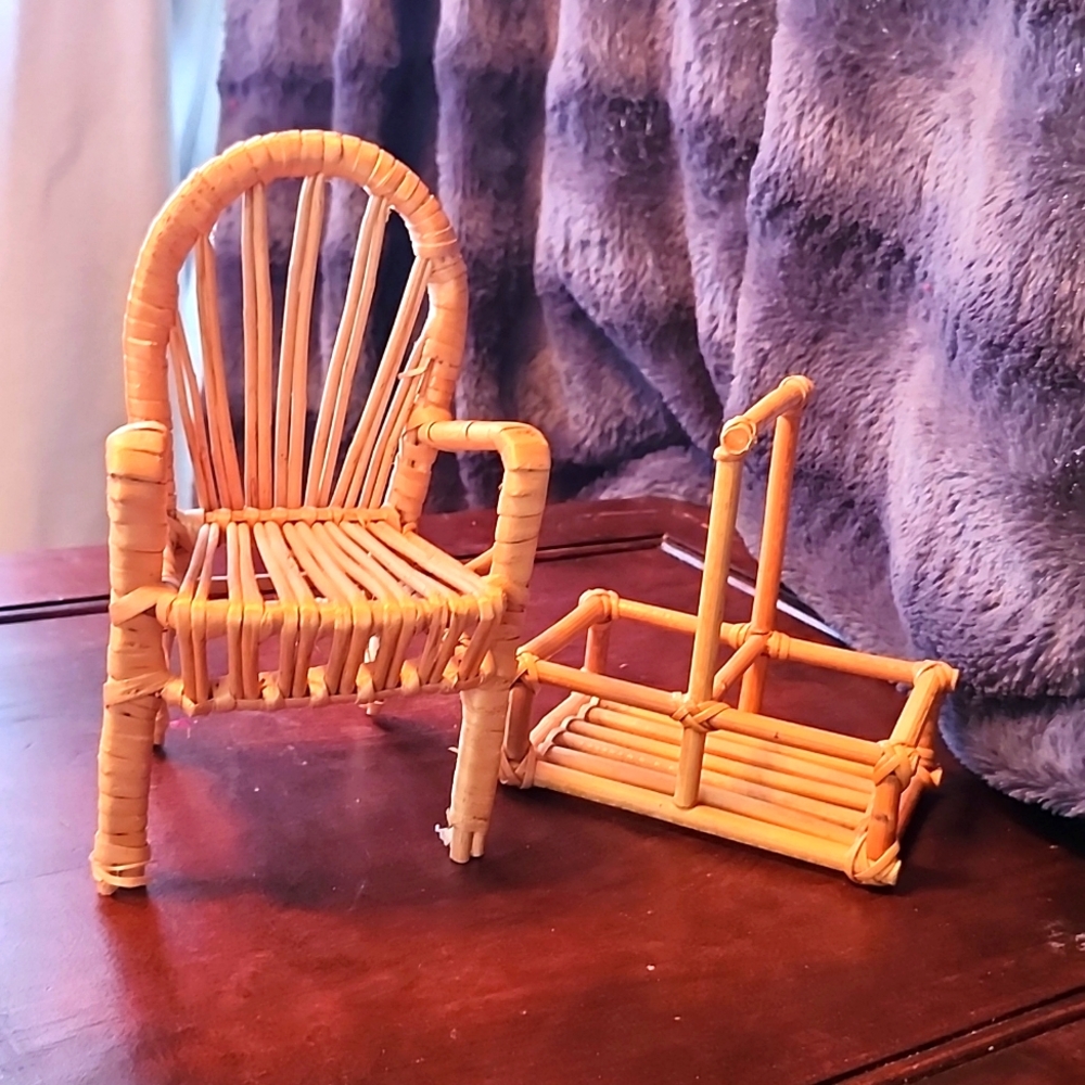 Rattan/Wicker Doll Furniture